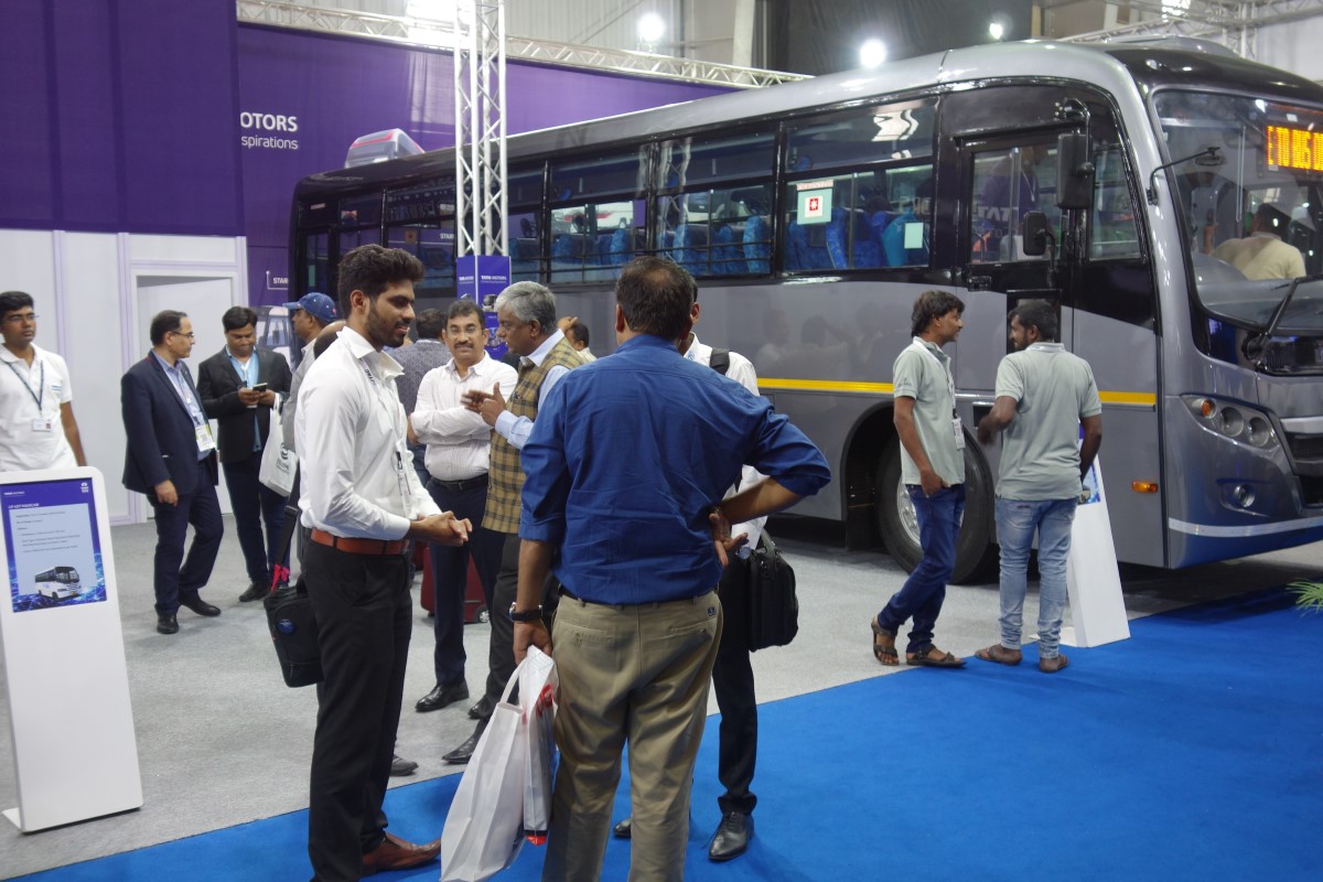 People at Busworld India