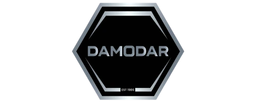 Damodar Group logo – bus body builder and coach manufacturer in India