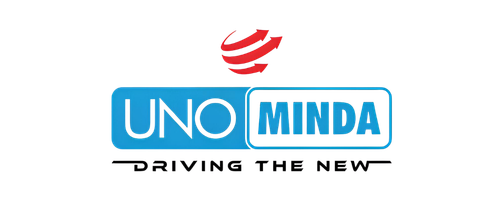 Uno Minda logo – automotive components and intelligent transport systems for buses