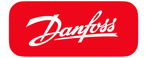 Danfoss logo – electrification and thermal management solutions for electric buses