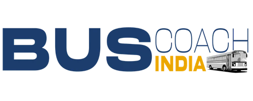 Bus & Coach India logo, Busworld media partner covering the Indian bus and coach industry