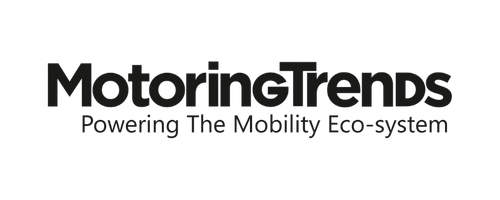 Motoring Trends logo, Busworld media partner covering mobility, automotive and commercial vehicle industry trends.